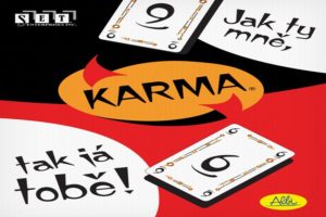 Obal karetní hry Karma